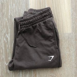 Gymshark Training Jogggers Size Small Brown